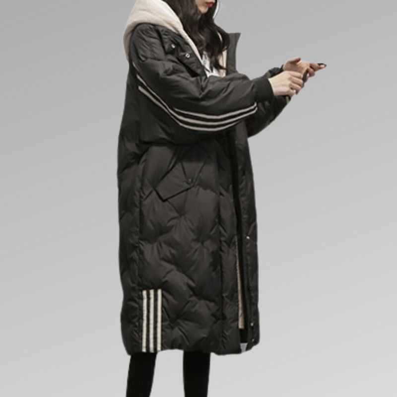 Elle™ - Quilted Hooded Coat