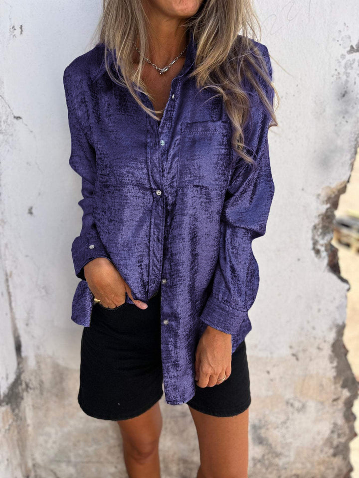 Zella - Chic Shimmer Shirt