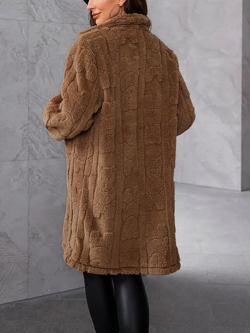 Seraphina™ - Textured Winter Coat