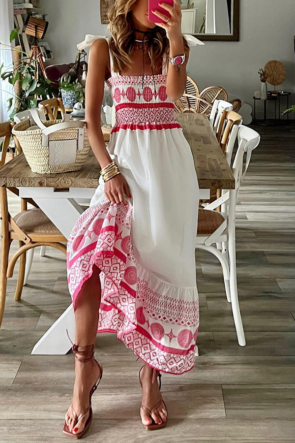 Farah™ - Bohemian Summer Maxi Dress