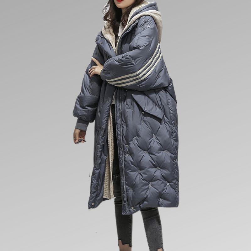 Elle™ - Quilted Hooded Coat