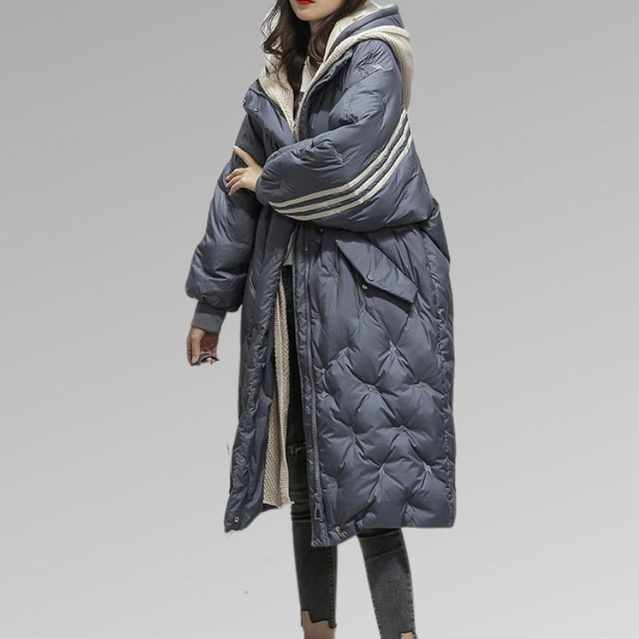 Elle™ - Quilted Hooded Coat