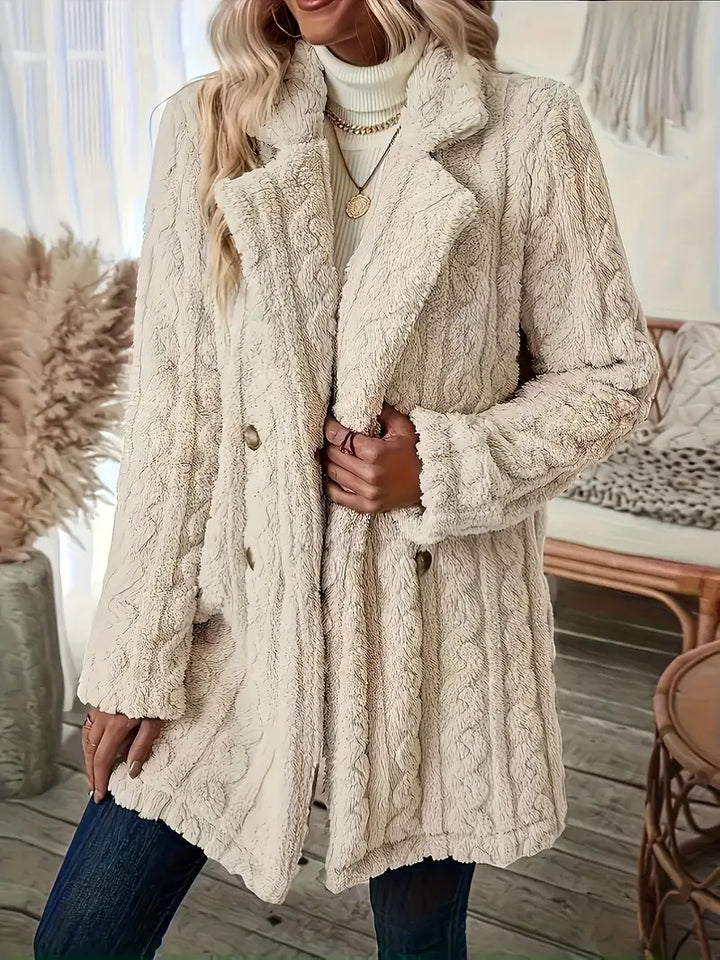 Seraphina™ - Textured Winter Coat