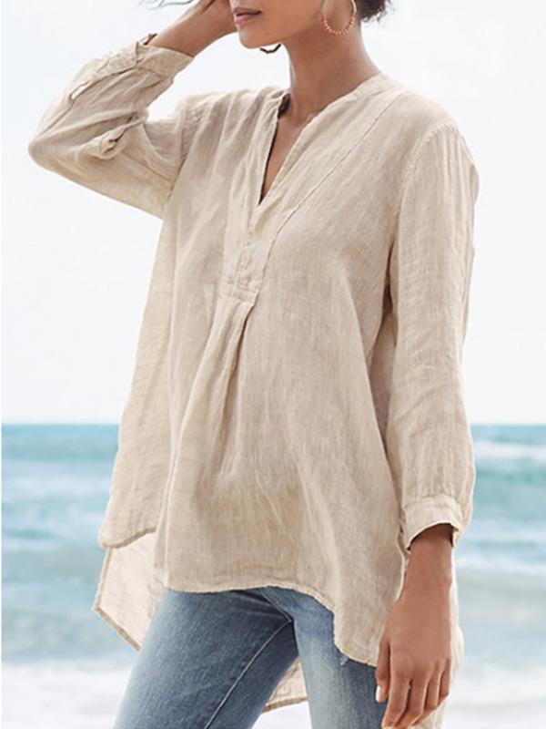 Maelle™ - Relaxed Minimal Blouse