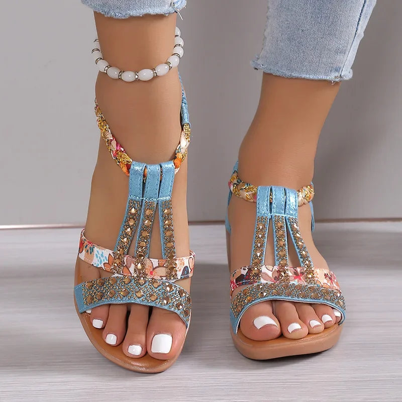 Nellie™ - Embellished Comfort Sandals