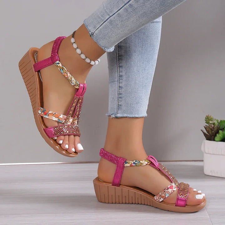 Nellie™ - Embellished Comfort Sandals