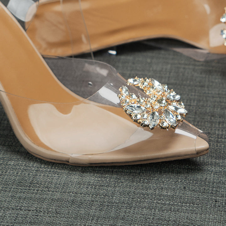 Fleur™ - Elegant Transparent Heels