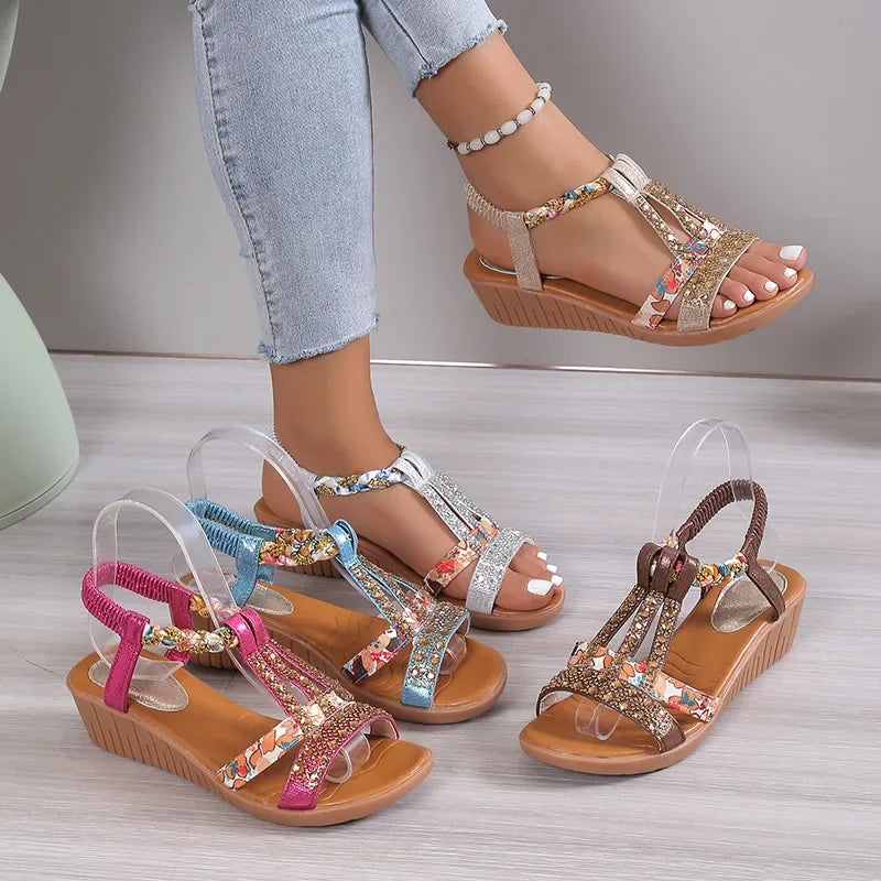 Nellie™ - Embellished Comfort Sandals