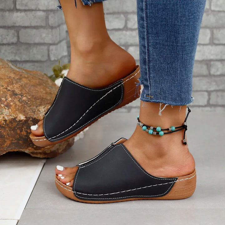 Iris™ - Elegant Slip-On Wedges