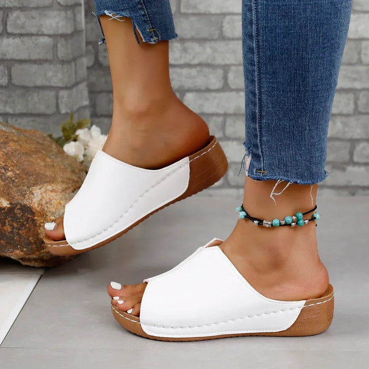 Iris™ - Elegant Slip-On Wedges