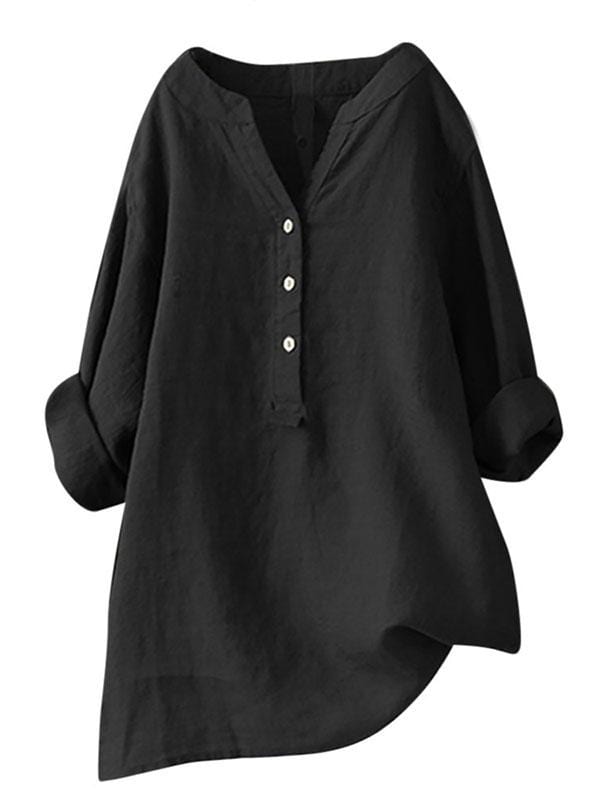 Sylvie™ - Effortless Buttoned Blouse