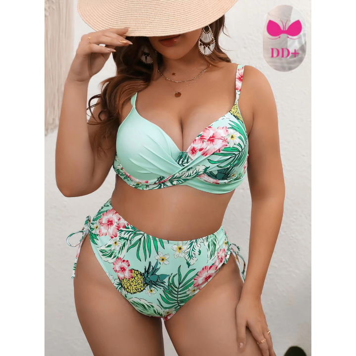 SARA™ - Plus Size Curvy Bikini Set